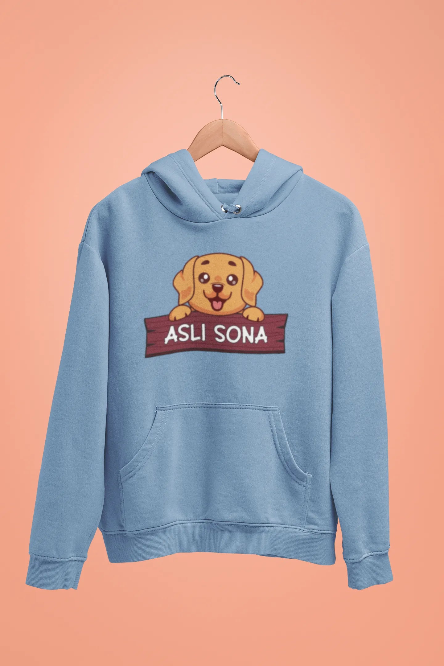 golden retriever asli sona unisex hoodie baby blue golden retriever asli sona unisex hoodie baby blue