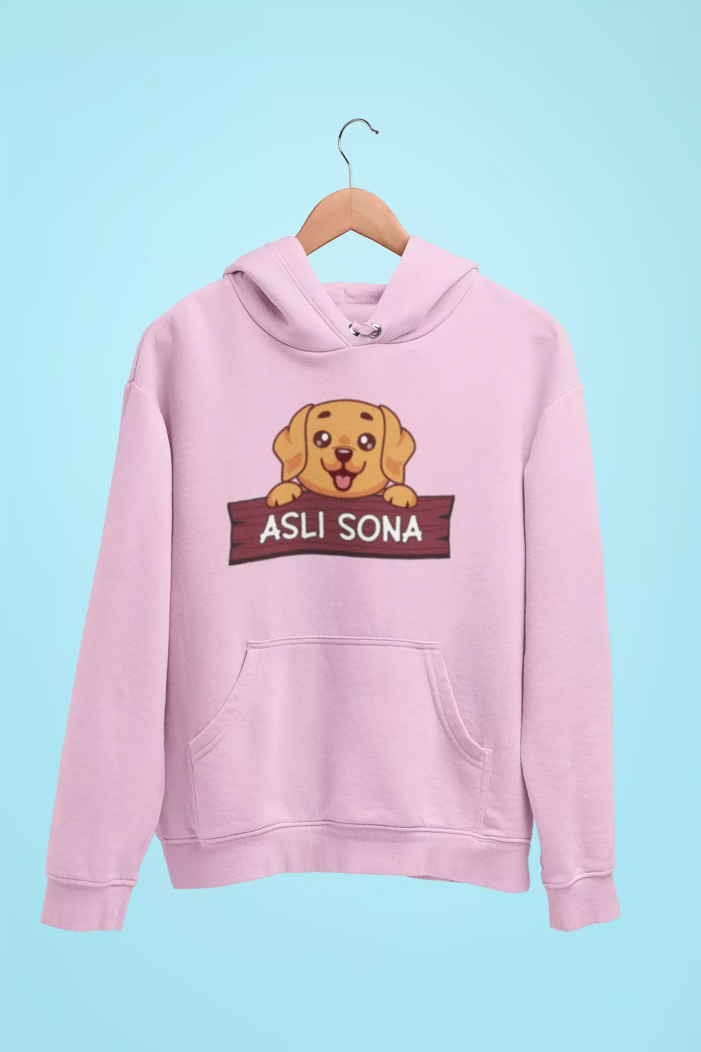golden retriever asli sona unisex hoodie pink golden retriever asli sona unisex hoodie pink