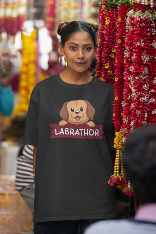 Labrador - Labrathor Oversized T-Shirt Labrador - Labrathor Oversized T-Shirt