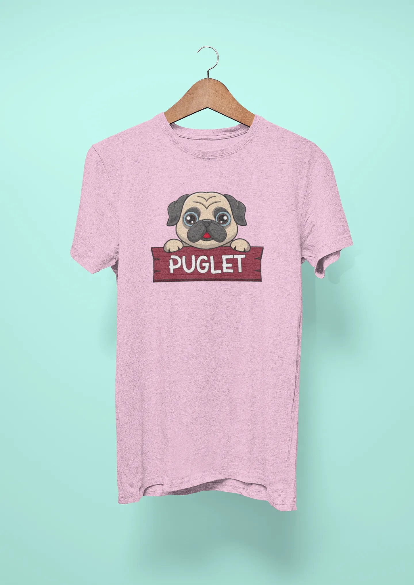 pug puglet pink pug puglet pink