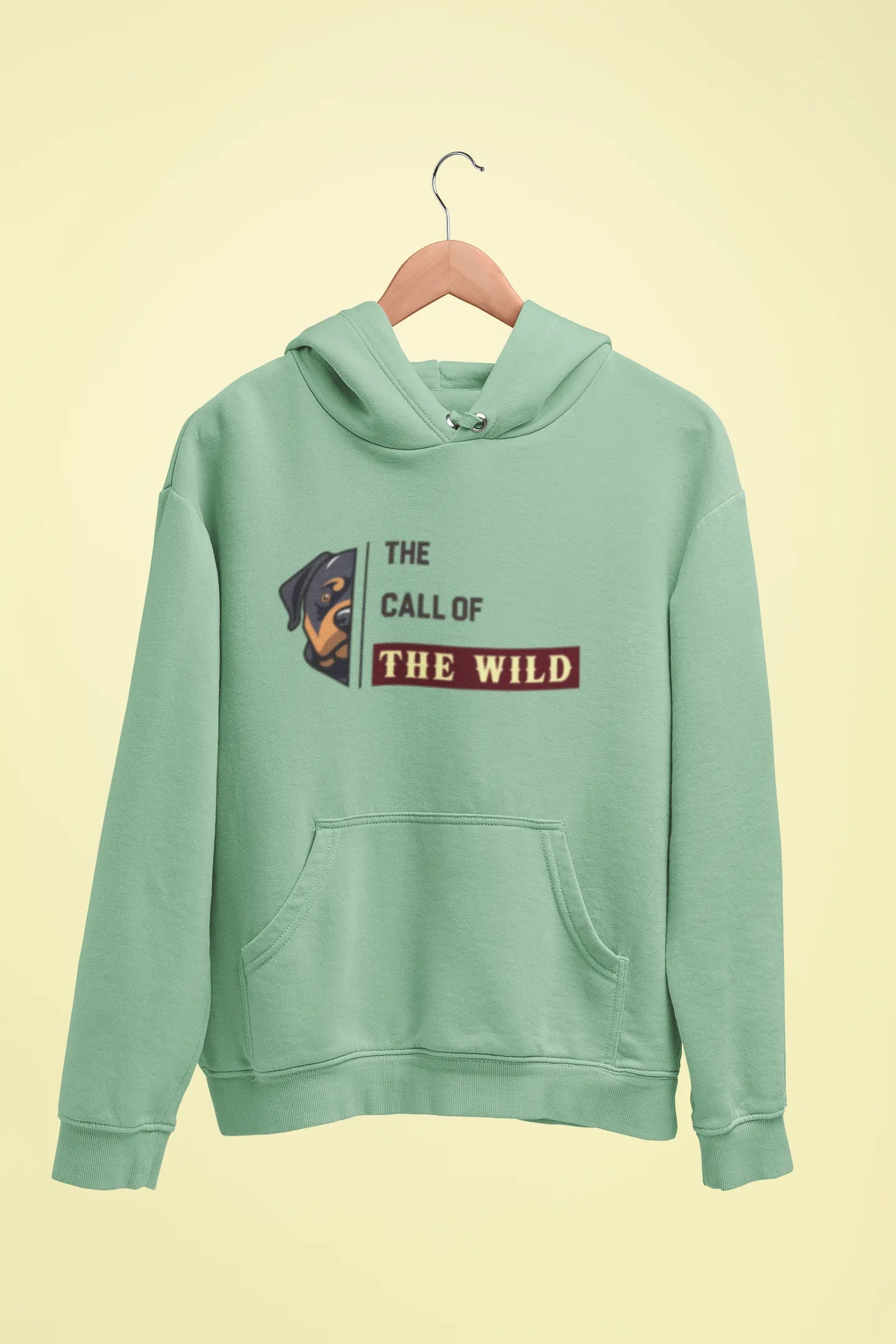 rottweiler the call of the wild unisex hoodie mint green rottweiler the call of the wild unisex hoodie mint green