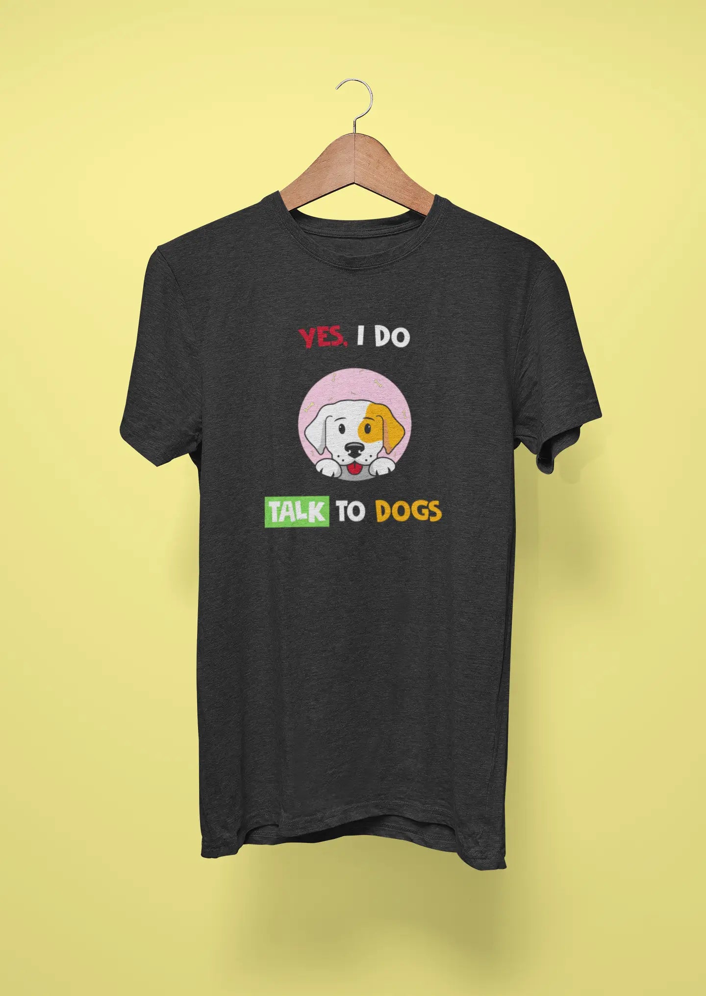 yes i do talk to dogs black yes i do talk to dogs black
