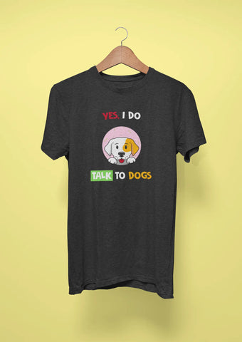 yes i do talk to dogs black yes i do talk to dogs black