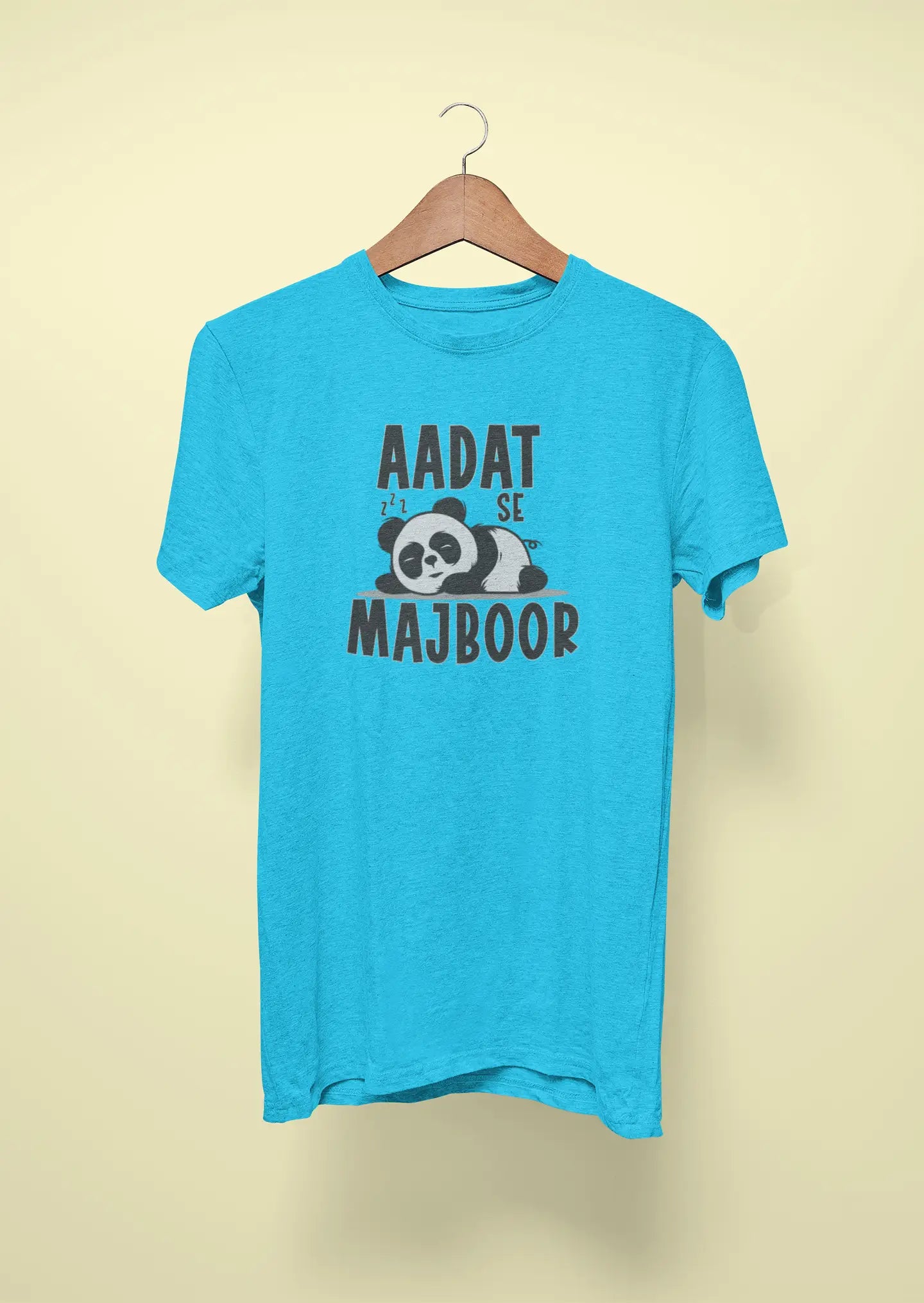 aadat se majboor sky blue