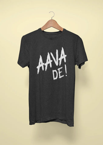 aava de anthem t shirt for gujarat titans black