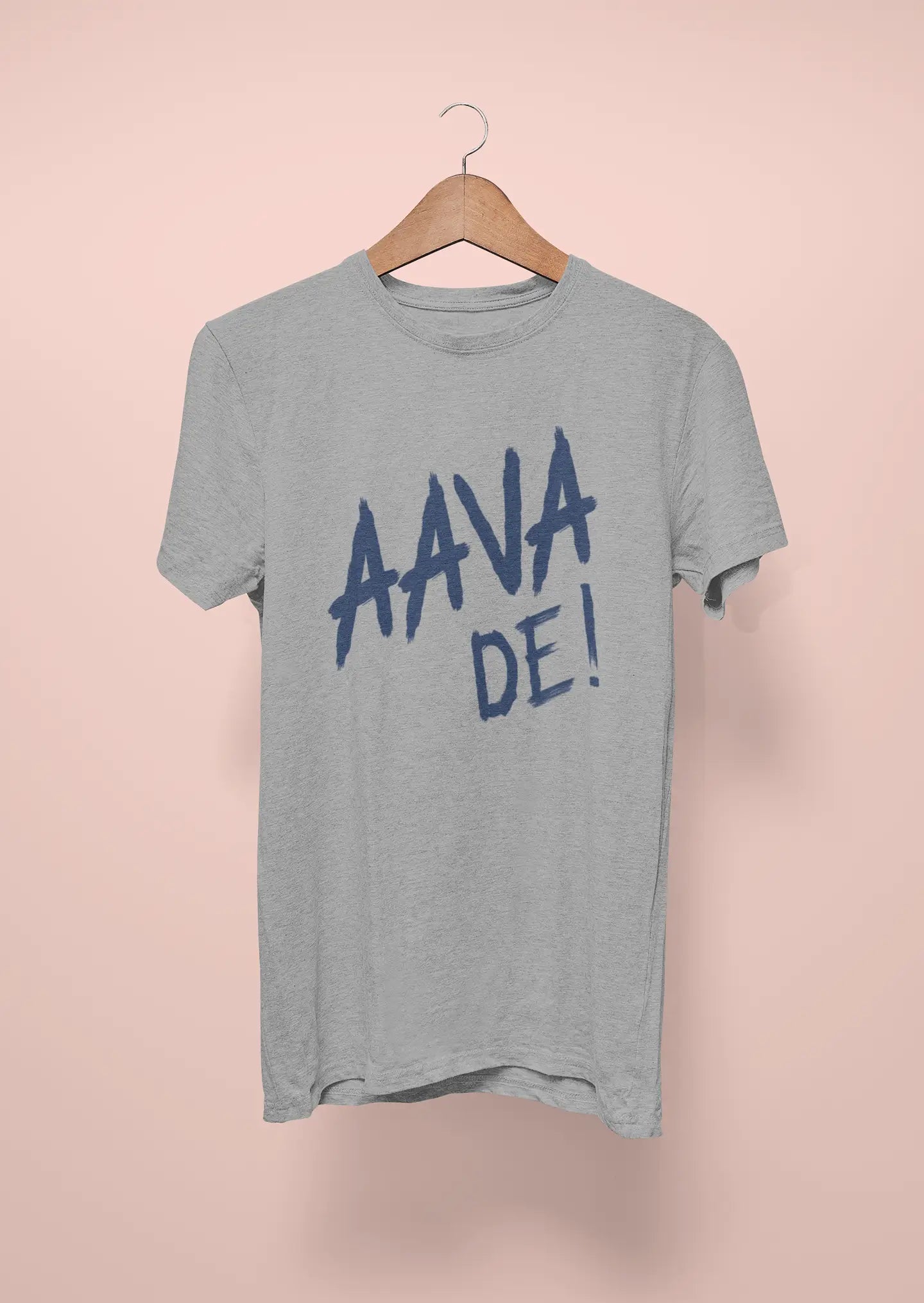 aava de anthem t shirt for gujarat titans grey