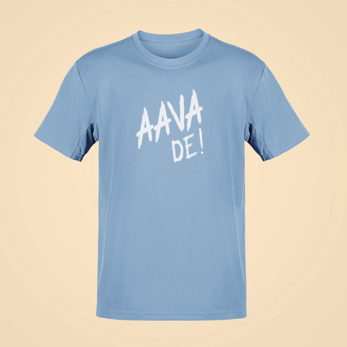 aava de anthem t shirt for gujarat titans oversized t shirt baby blue