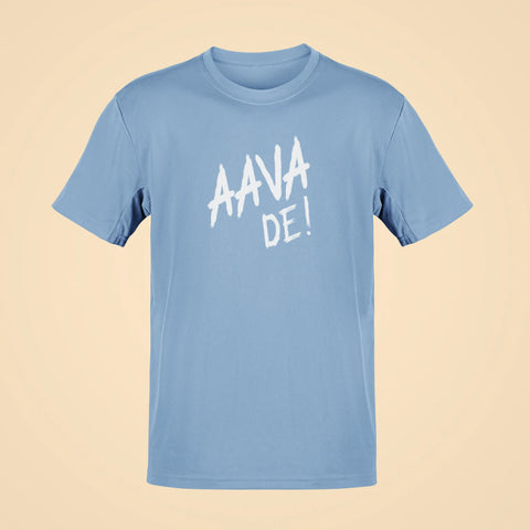 aava de anthem t shirt for gujarat titans oversized t shirt baby blue