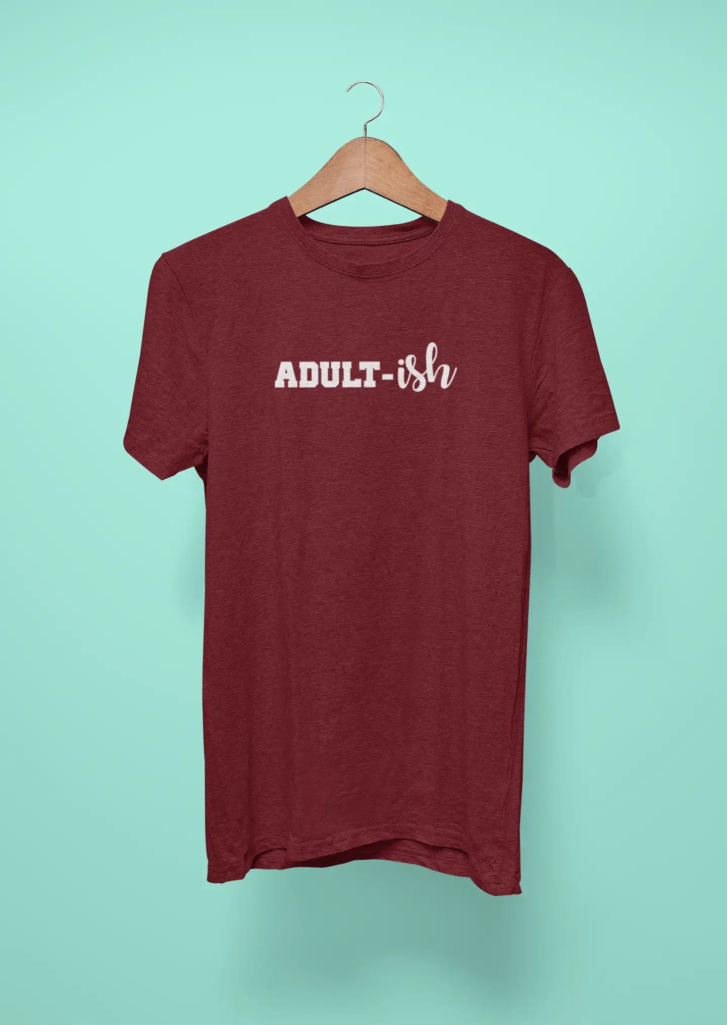 adult ish maroon