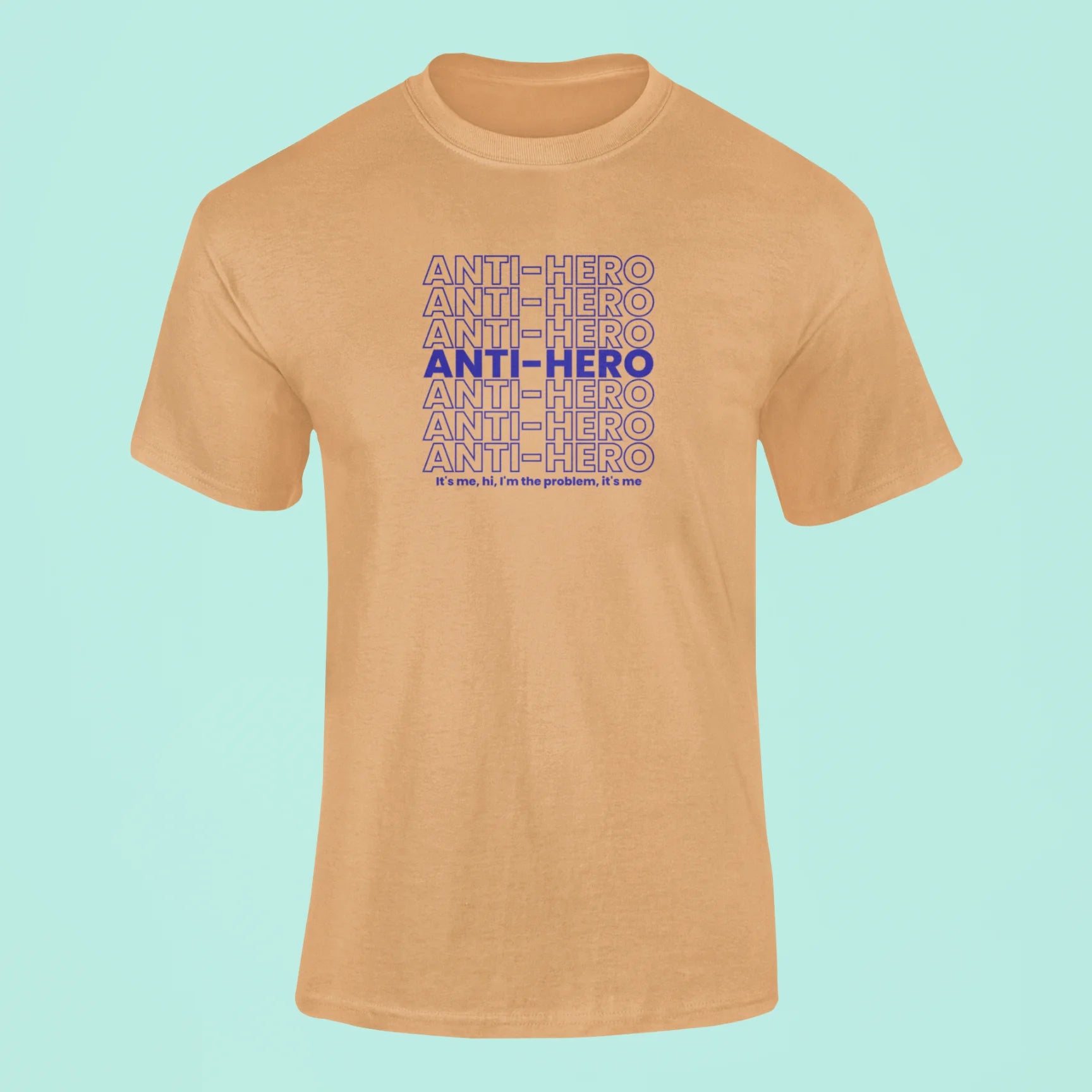 anti hero its me hi im the problem its me t shirt mustard yellow