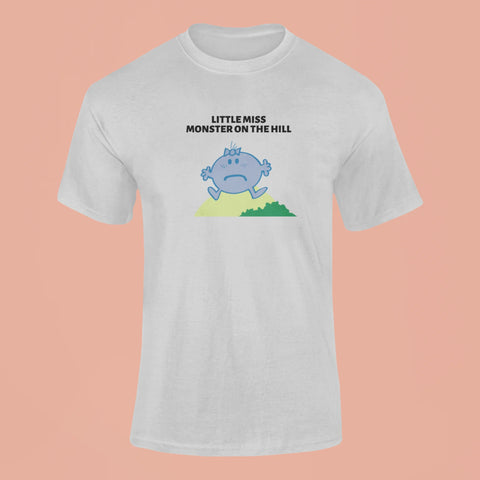 anti hero little miss monster on the hill t shirt grey