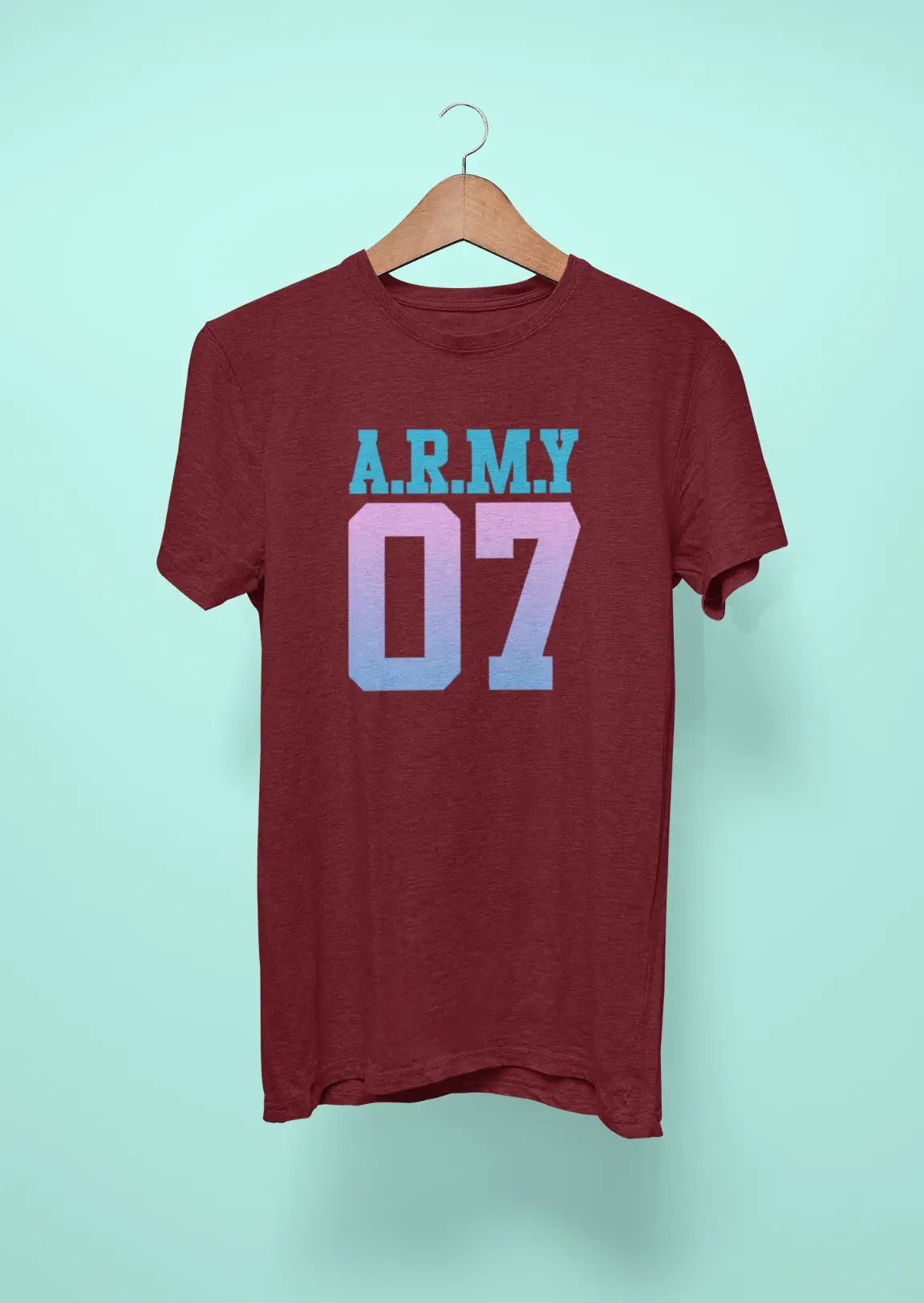 army 07 maroon