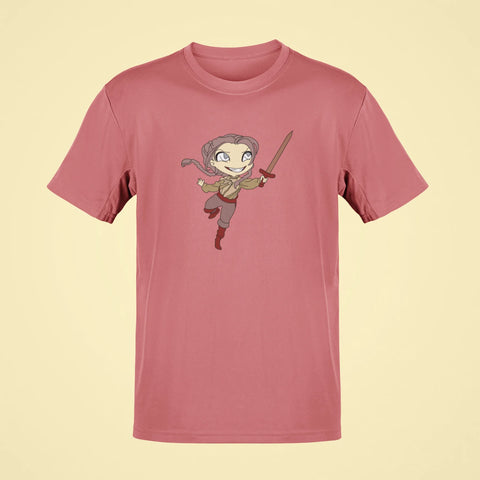 arya stark oversized t shirt rose