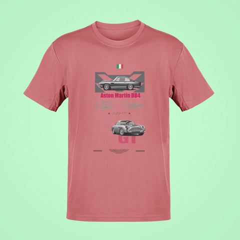 aston martin db4 zagato oversized t shirt rose