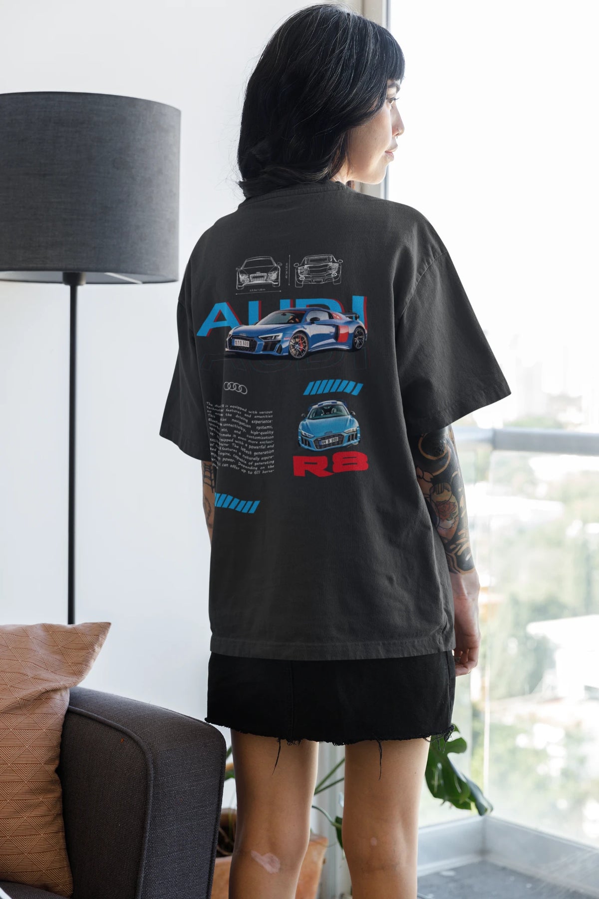 Audi R8 Oversized T-Shirt