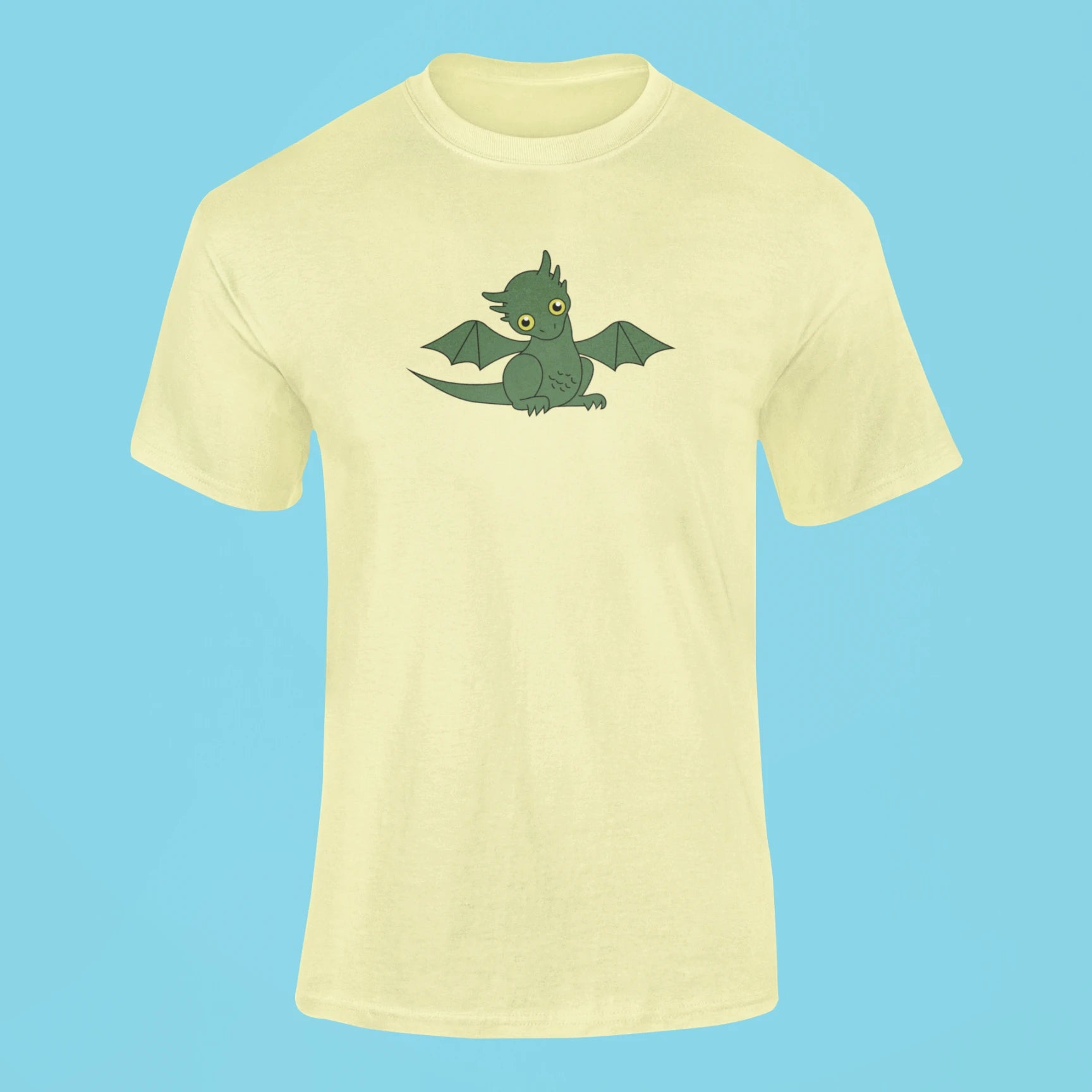 baby rhaegal t shirt butter yellow