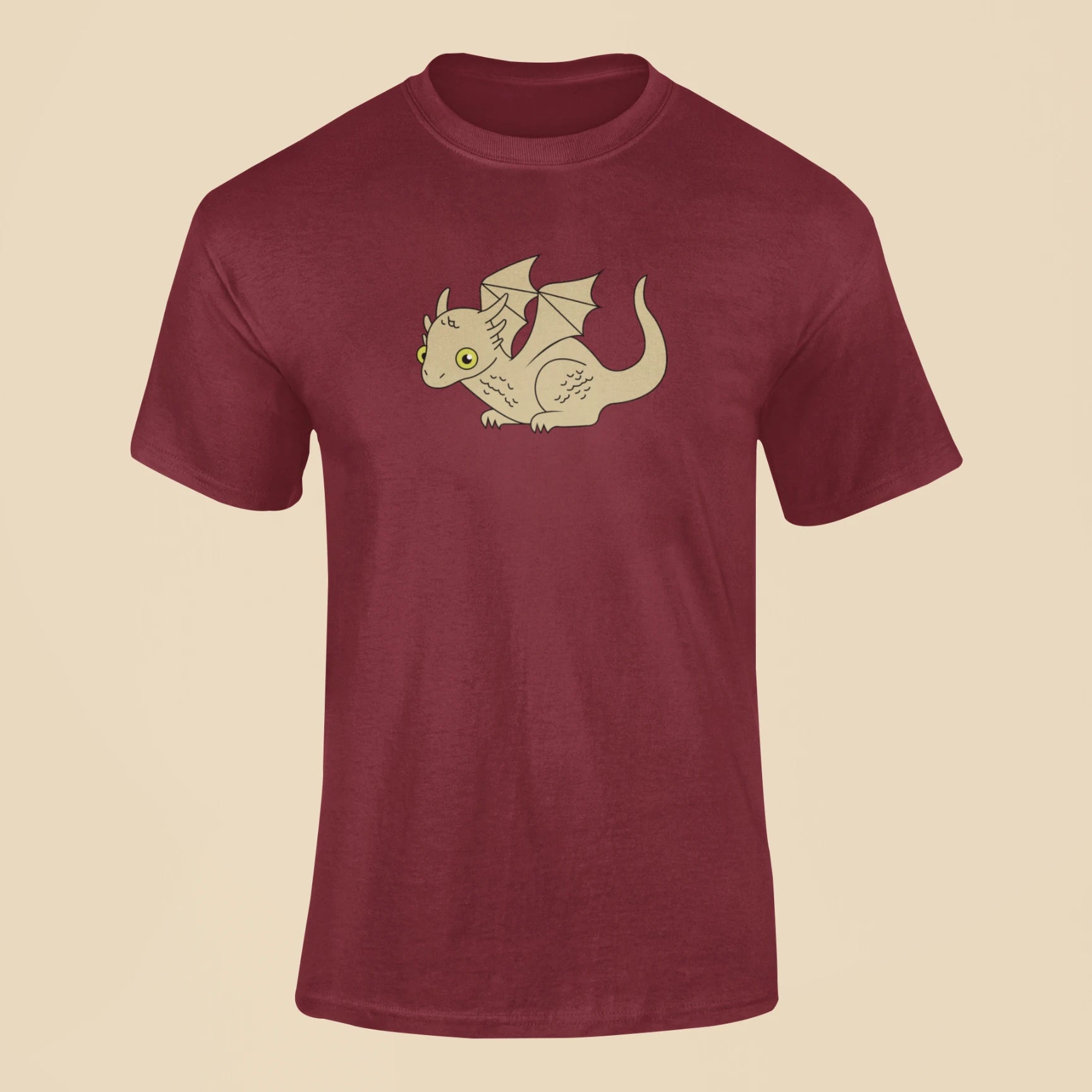 baby viserion t shirt maroon