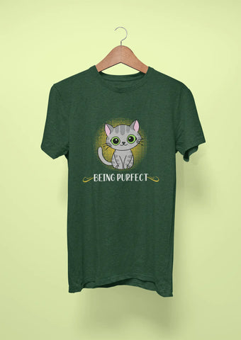 being purfect t shirt green 1