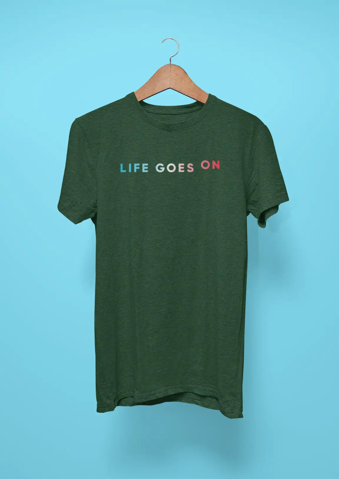 bts life goes on green