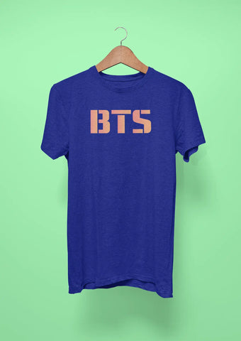 bts logo royal blue