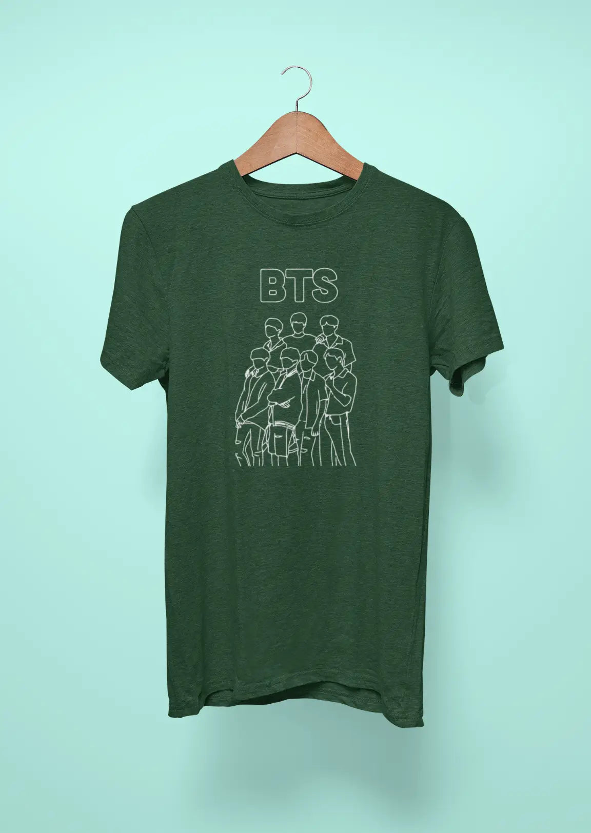 bts silhouette 2 green