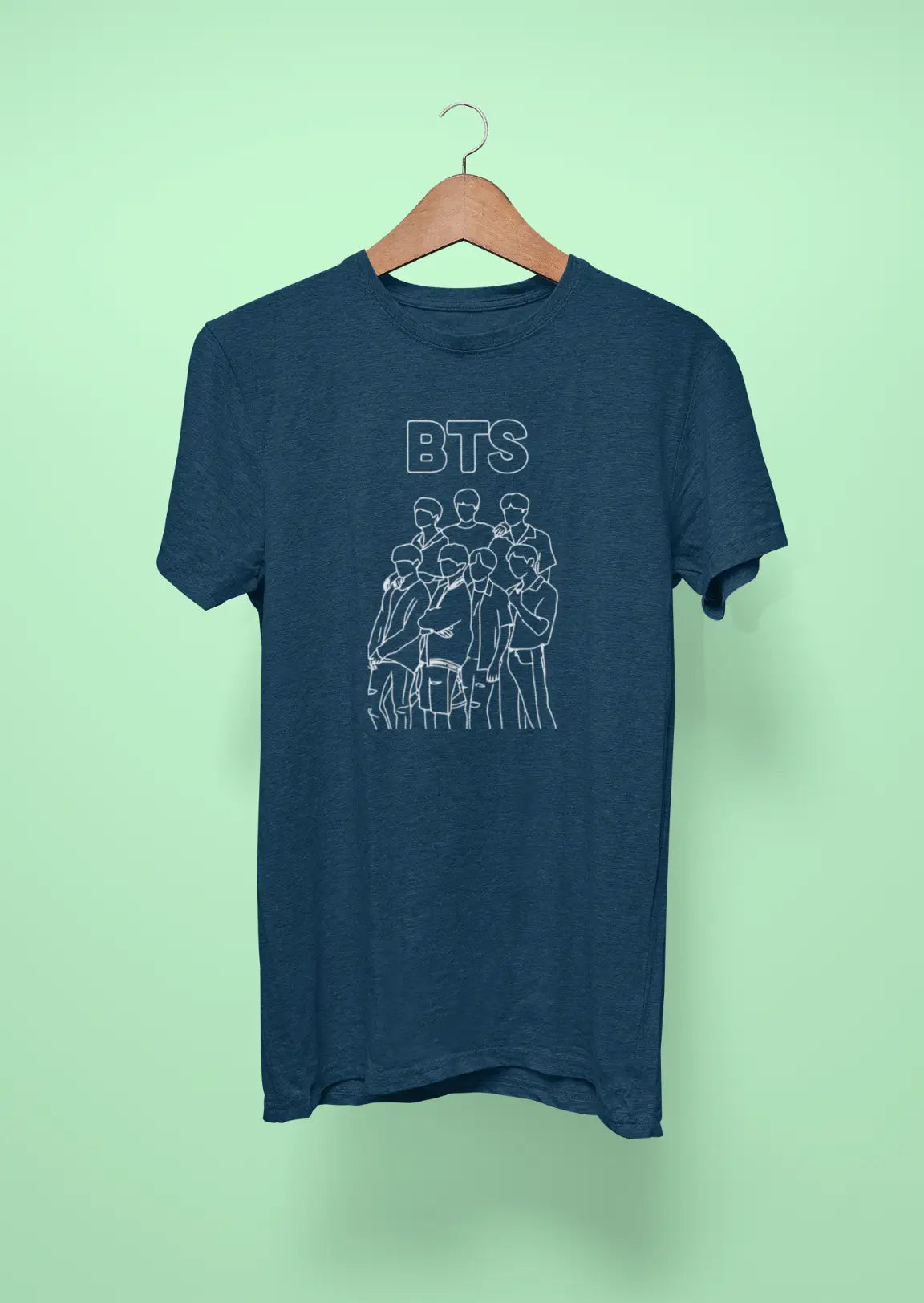 bts silhouette 2 navy blue