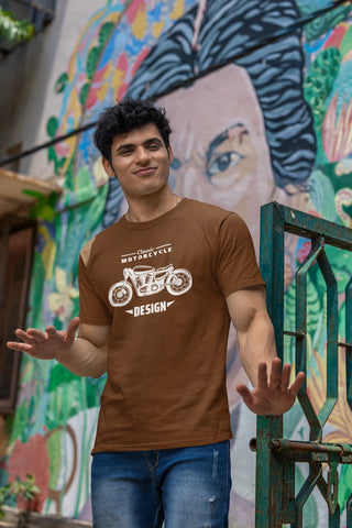 Classic Motorcycle Design T-shirt