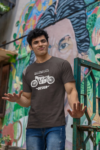 Classic Motorcycle Design T-shirt