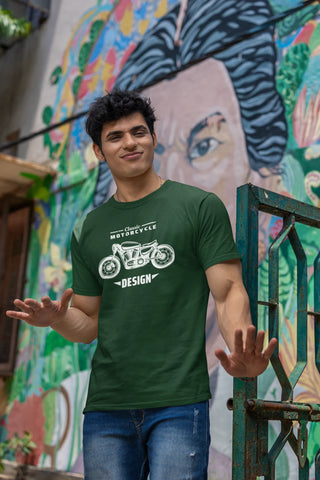 Classic Motorcycle Design T-shirt