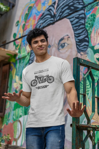 Classic Motorcycle Design T-shirt