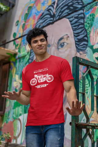Classic Motorcycle Design T-shirt