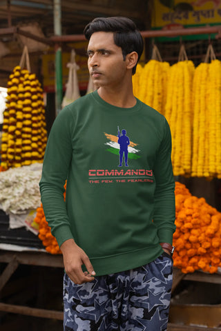 Commando - The few, the fearless Unisex Sweatshirt