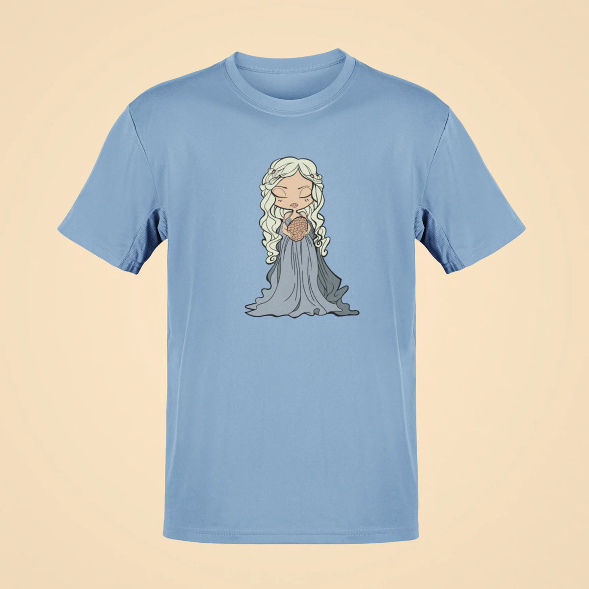 daenerys targaryen oversized t shirt baby blue