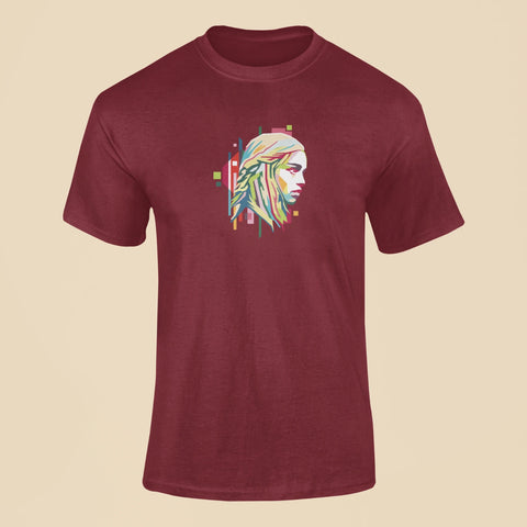 daenerys targaryen t shirt 2 maroon