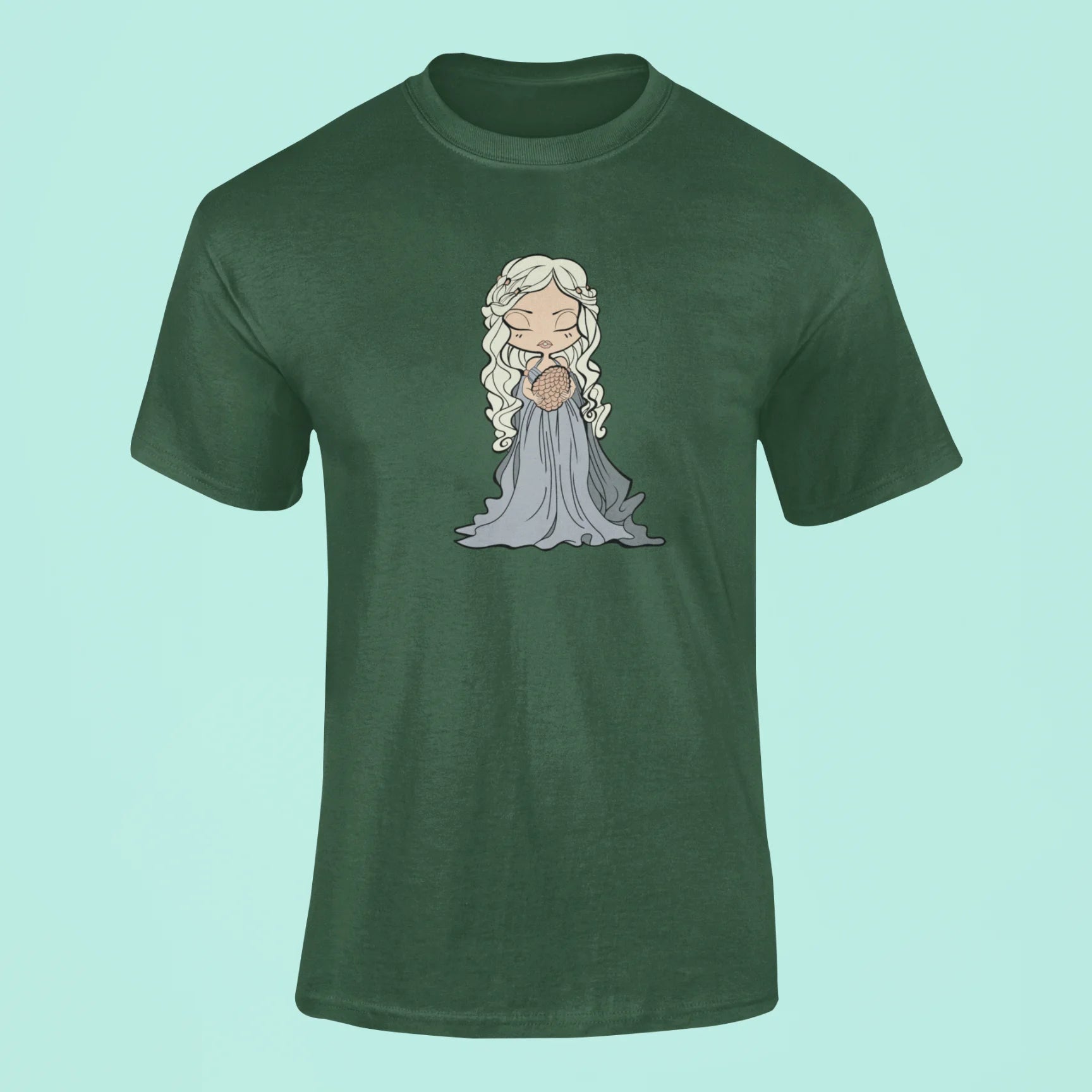 daenerys targaryen t shirt green