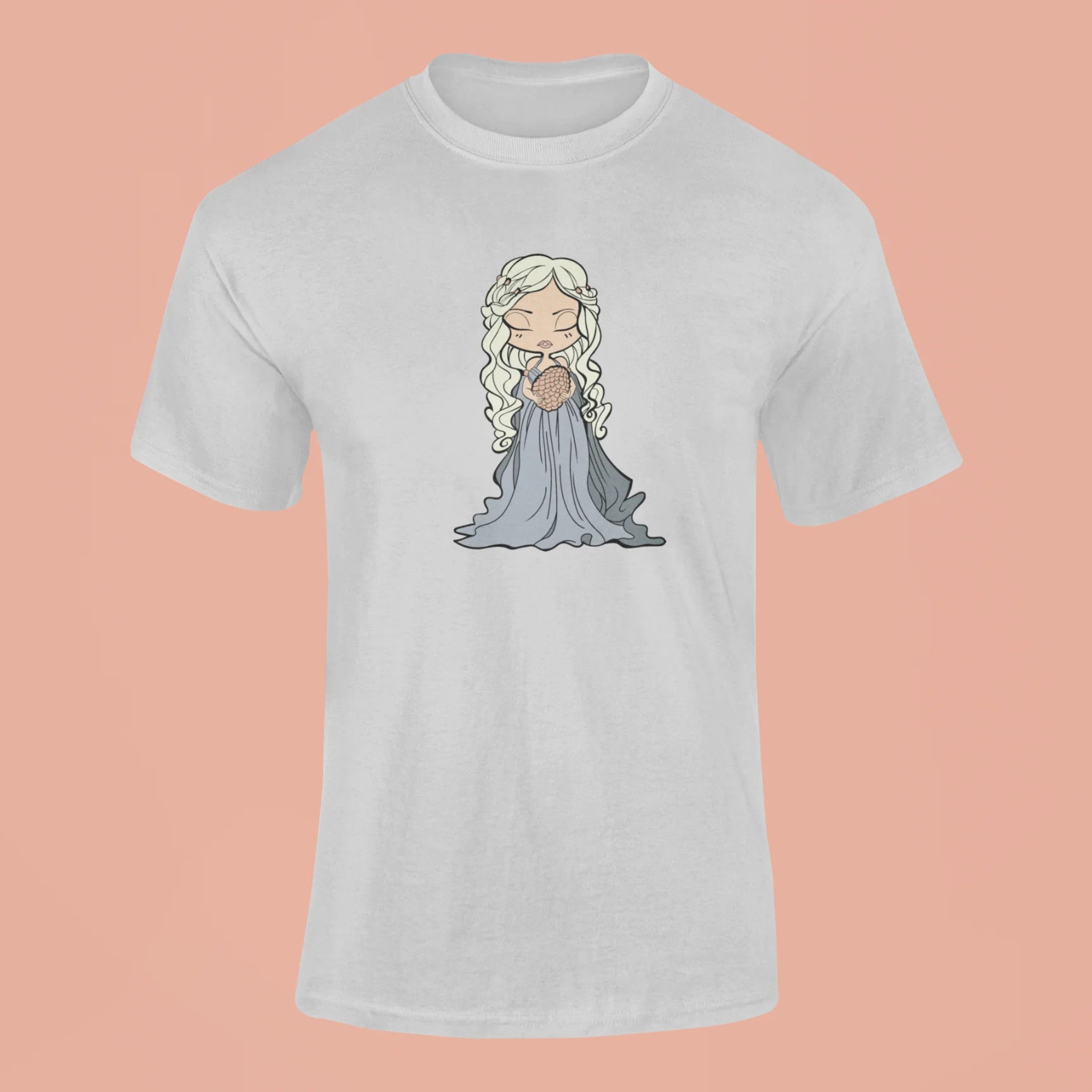 daenerys targaryen t shirt grey