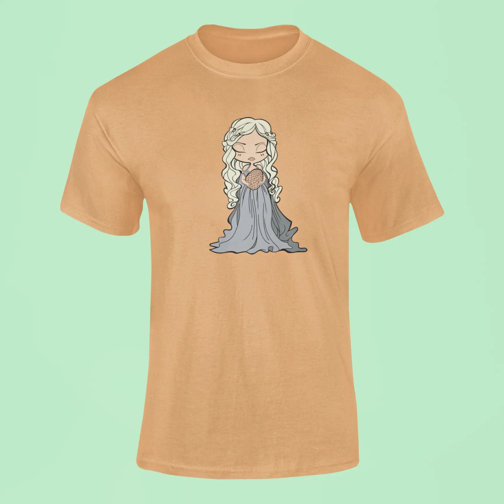 daenerys targaryen t shirt mustard yellow