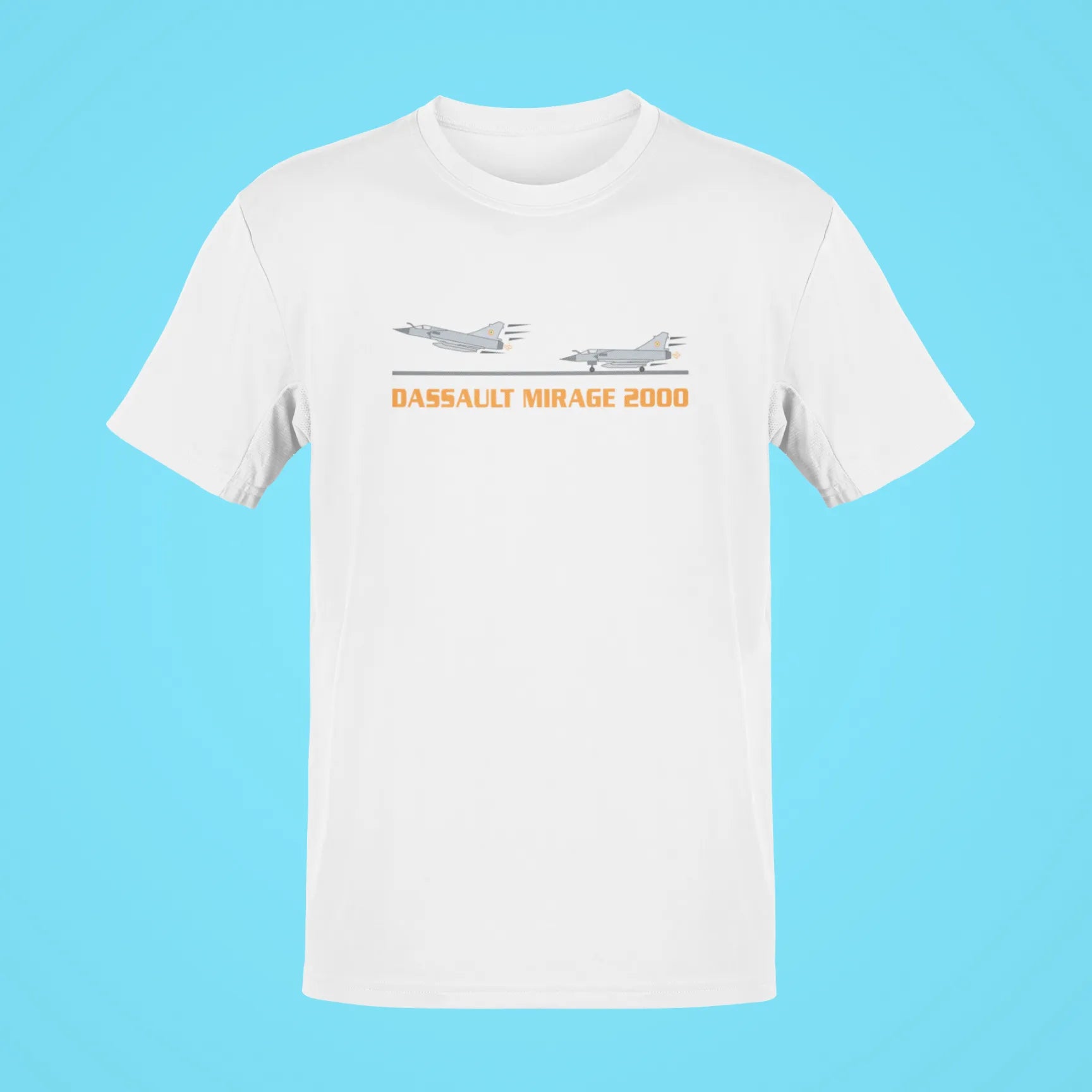 dassault mirage 2000 oversized t shirt white 1