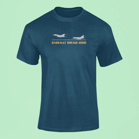 dassault mirage 2000 t shirt navy blue 1