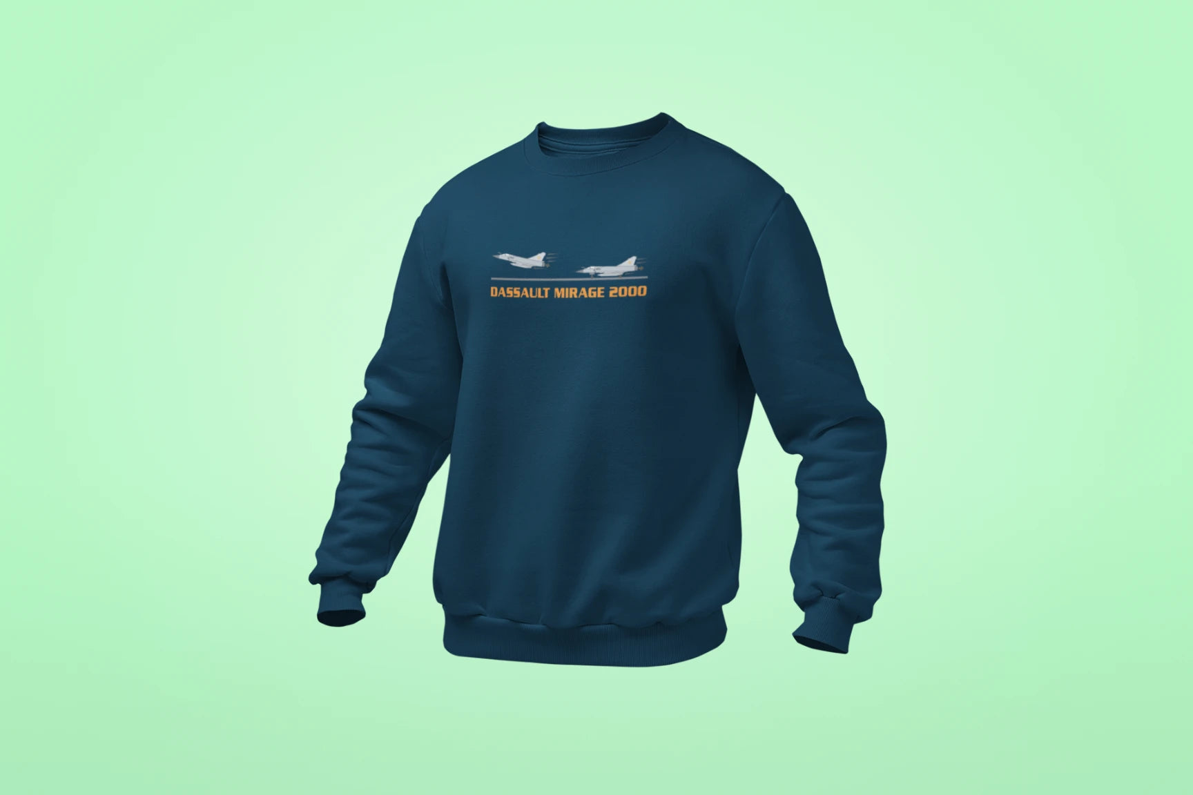 dassault mirage 2000 unisex sweatshirt navy blue