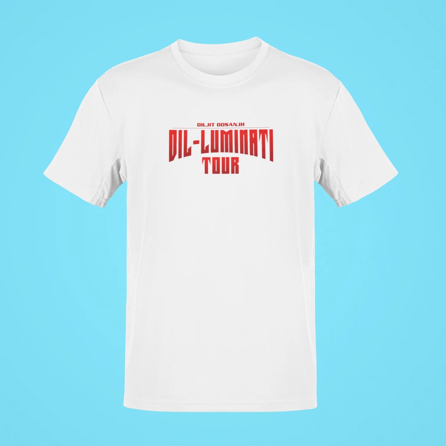 dil luminati tour oversized t shirt white