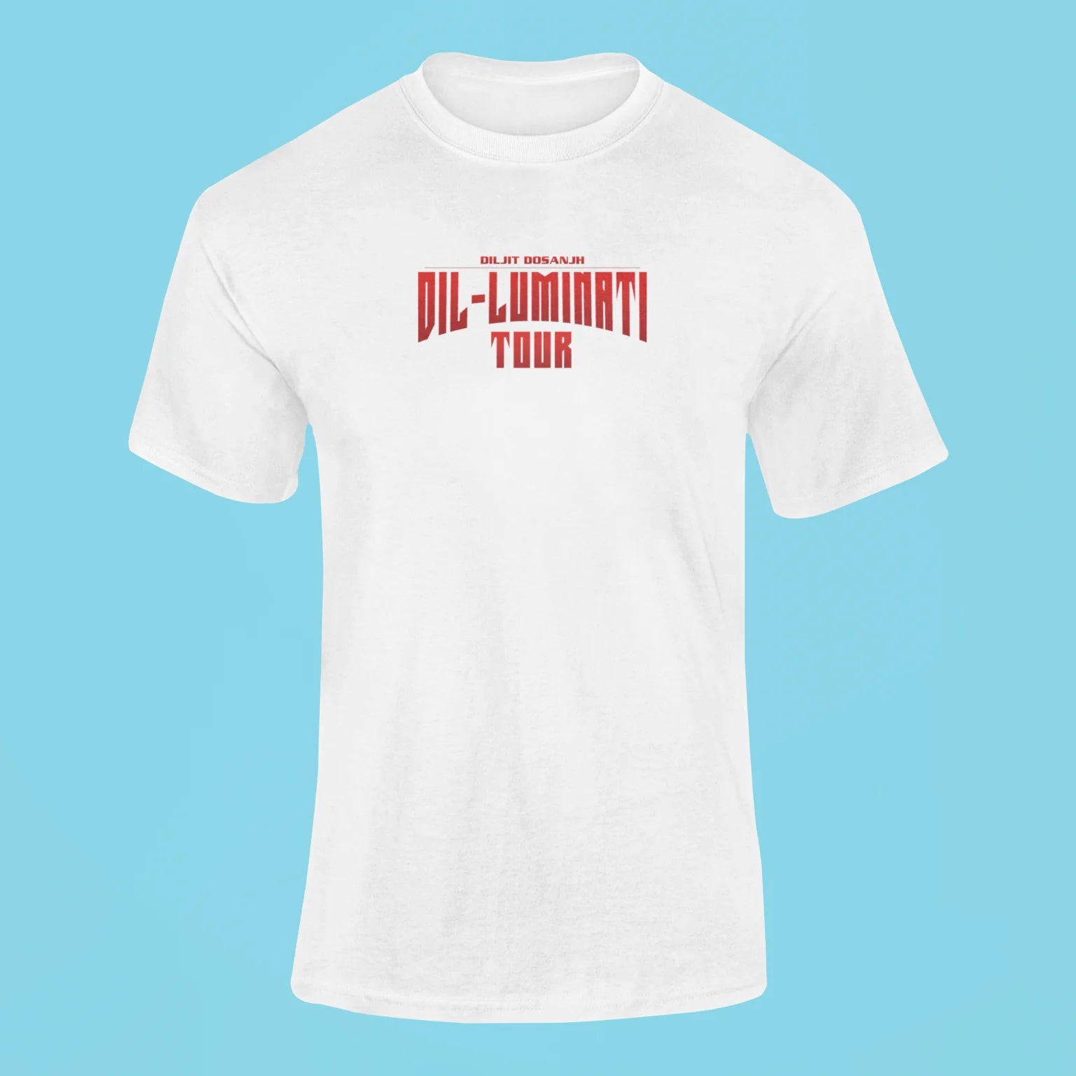 dil luminati tour t shirt white