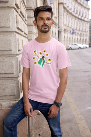Diljit Dosanjh Flowers T-Shirt