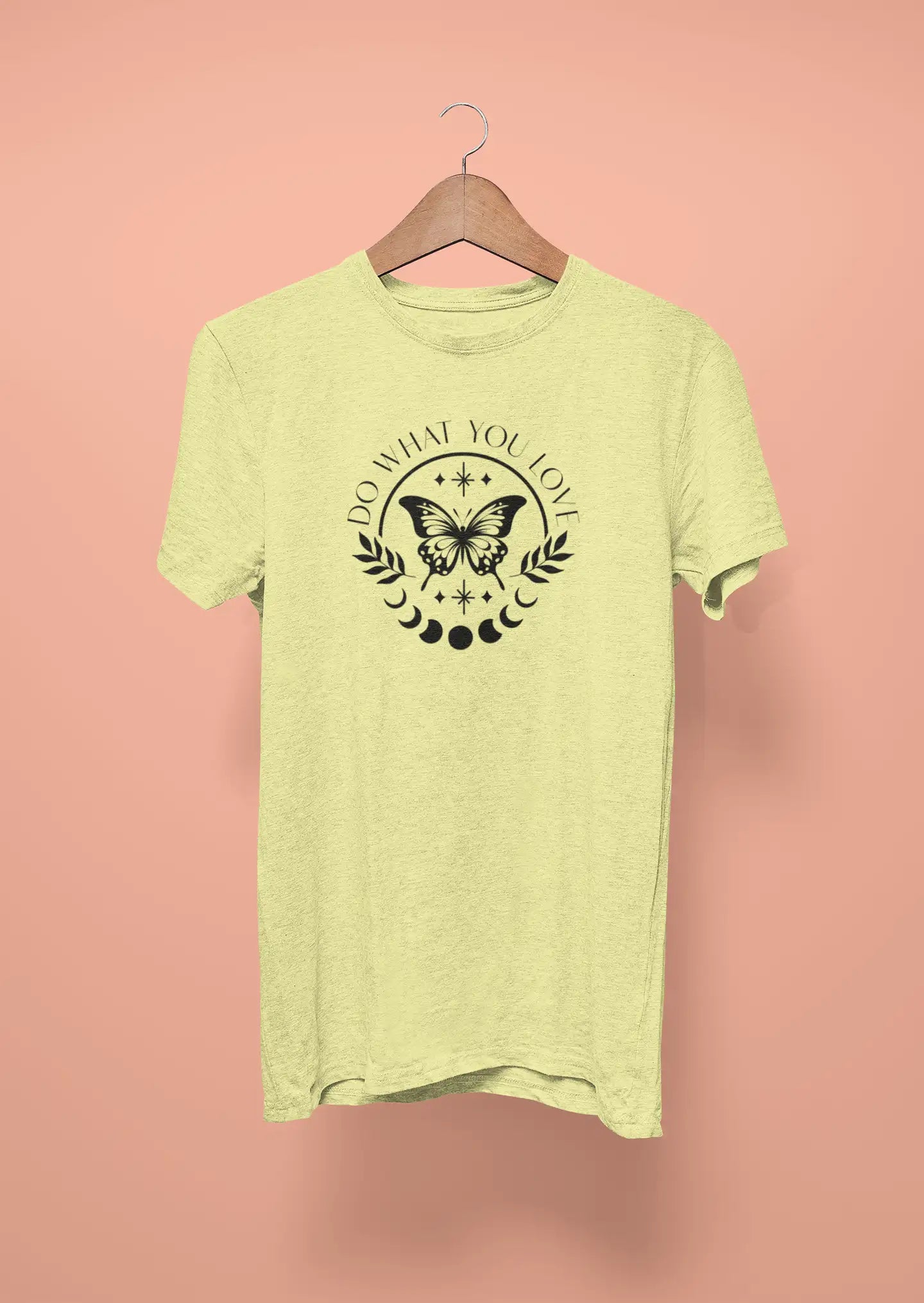 do what you love butter yellow