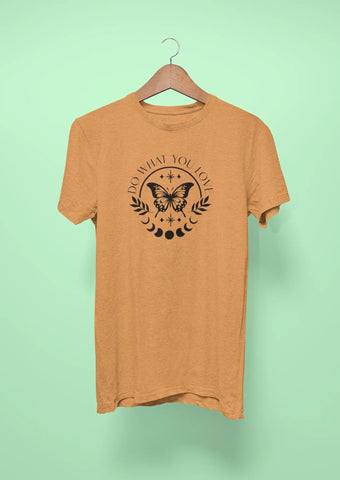 do what you love mustard yellow