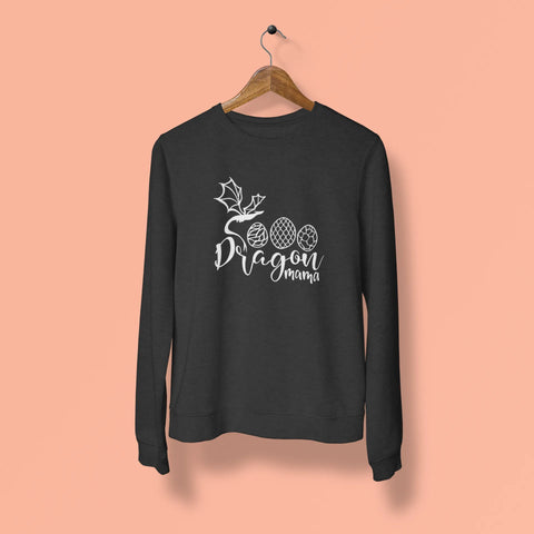 dragon mama unisex sweatshirt black