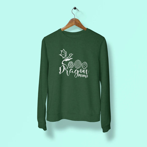 dragon mama unisex sweatshirt green