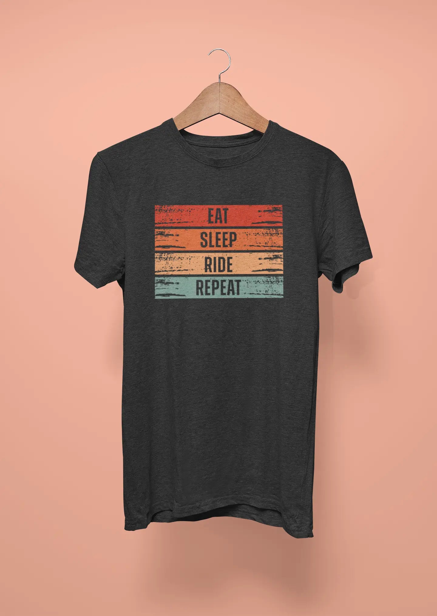 eat sleep ride repeat black