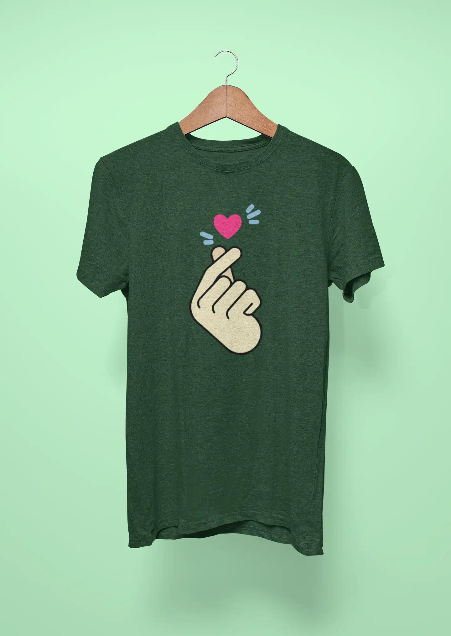 finger love green