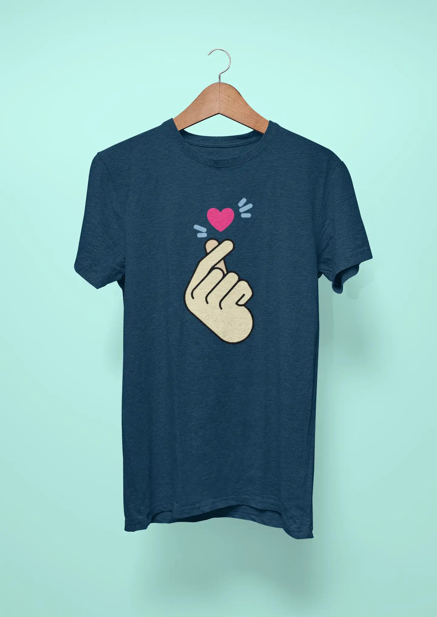 finger love navy blue